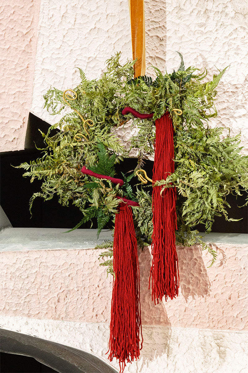 "FIDDLE" wreath