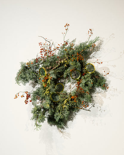 "GLASS" Wreath